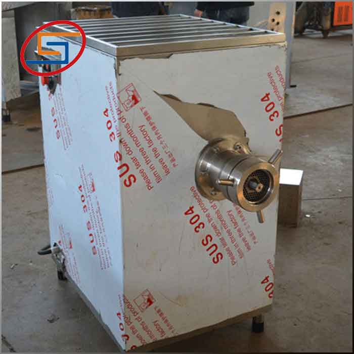 Industrial meat grinder